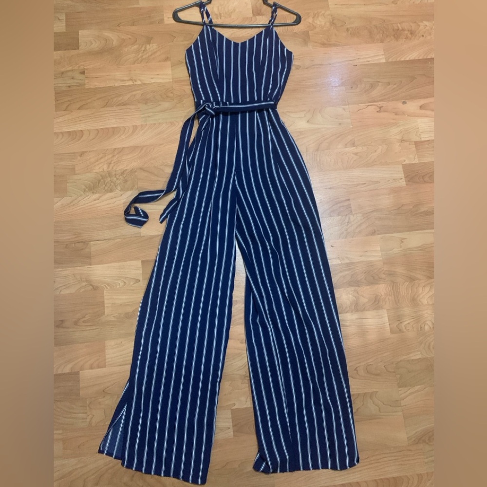 Monteau XS Navy jumpsuit